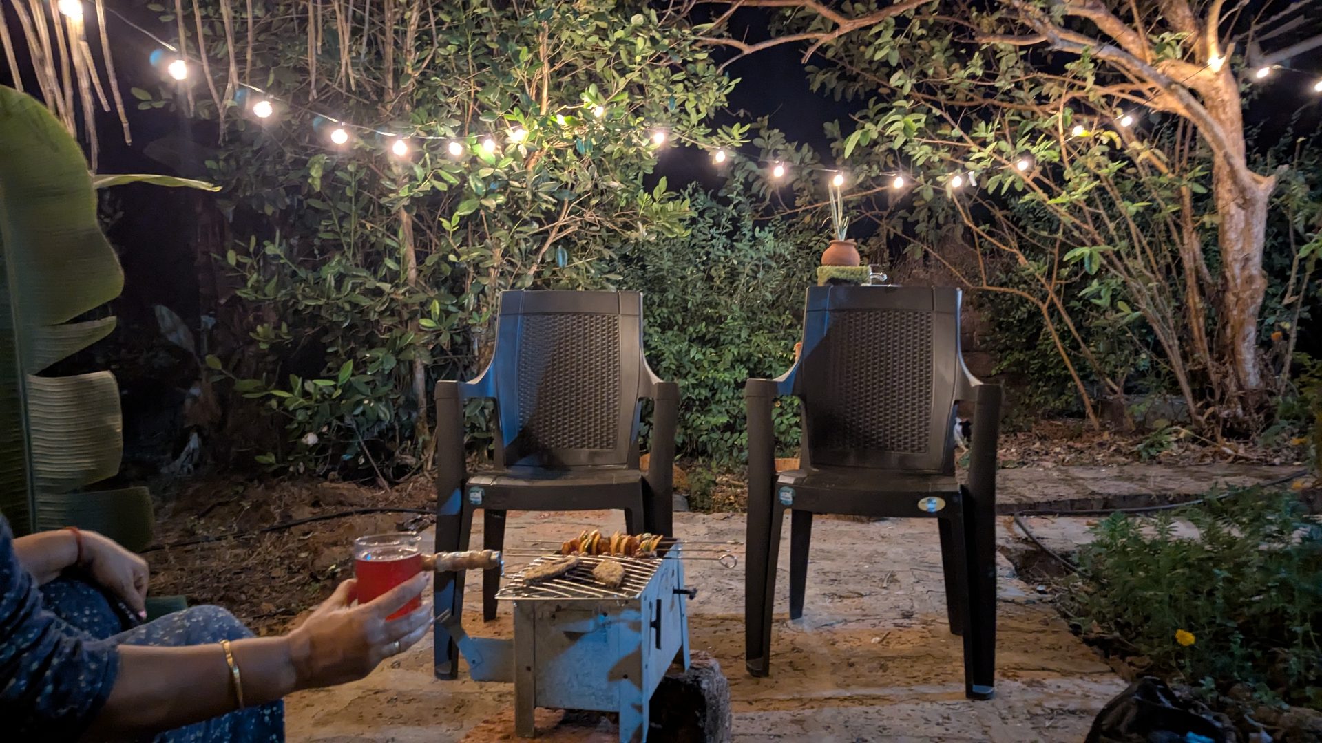 BBQ setup